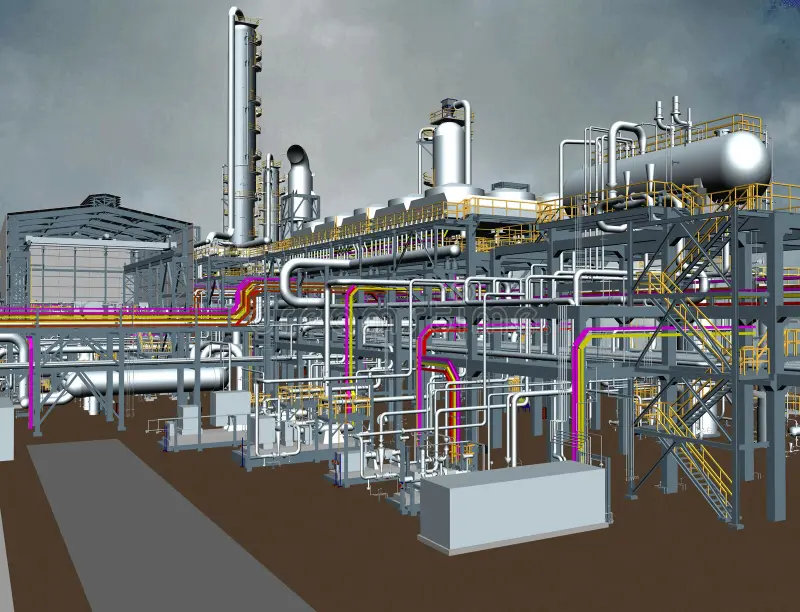 Oil & Gas and industrial facility design — Service Description 1